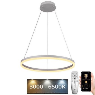LED dimbar taklampa LED/42W/230V 3000-6500K Ø 60 cm + fjärrkontroll
