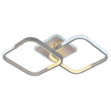 LED Dimbart takmonterat takarmatur LED/55W/230V 3000-6500K + fjärrkontroll