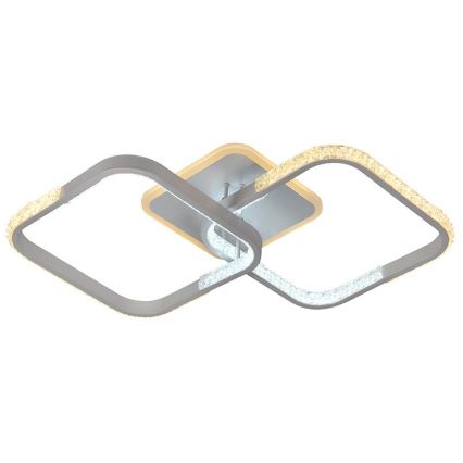 LED Dimbart takmonterat takarmatur LED/55W/230V 3000-6500K + fjärrkontroll