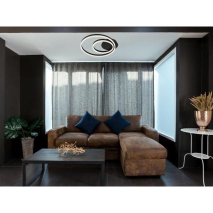 LED-dimbar taklampa LED/55W/230V 3000-6500K + fjärrkontroll