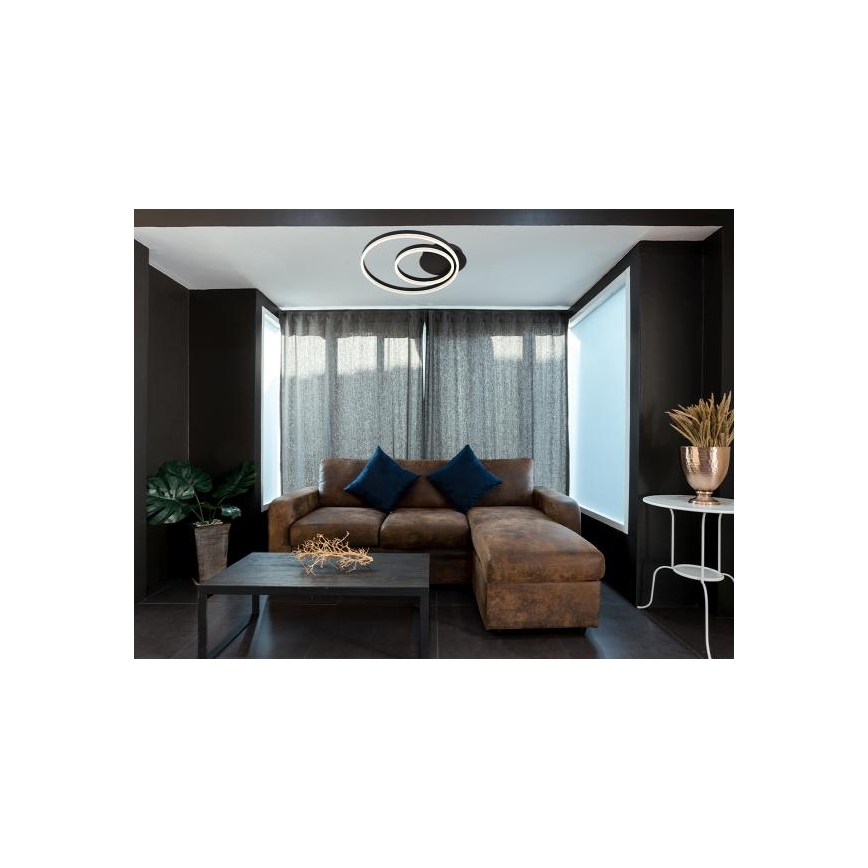 LED-dimbar taklampa LED/55W/230V 3000-6500K + fjärrkontroll