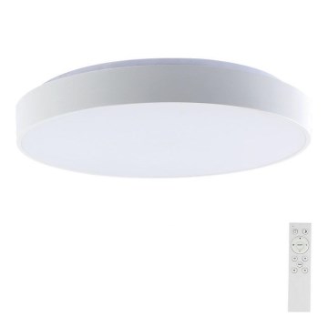 LED Dimbar taklampa LED/60W/230V 3000-6500K 49,5 cm vit + fjärrkontroll
