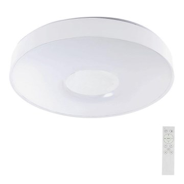 LED Dimbar taklampa LED/60W/230V 3000-6500K 49,5 cm vit + fjärrkontroll