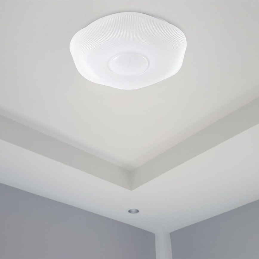 LED Dimbar taklampa LED/60W/230V 3000-6500K 50 cm vit + fjärrkontroll