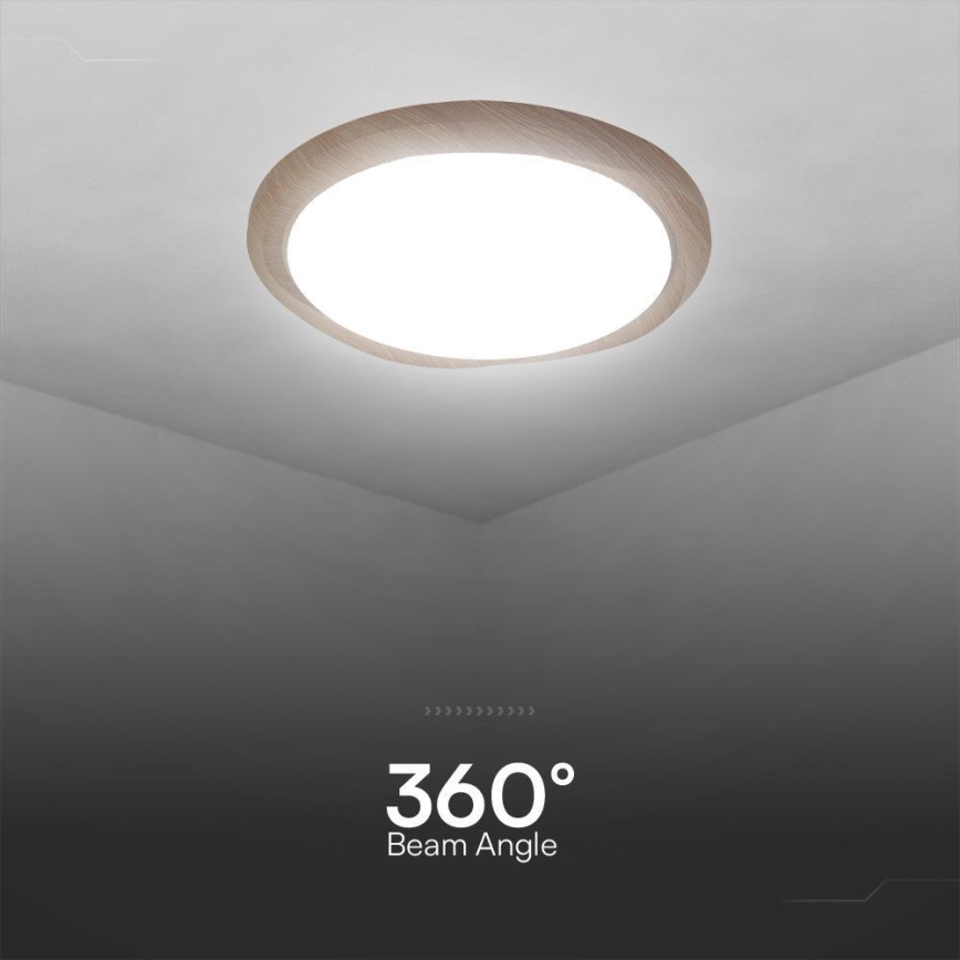 LED Dimbar taklampa LED/60W/230V 3000-6500K diameter 49 cm + fjärrkontroll