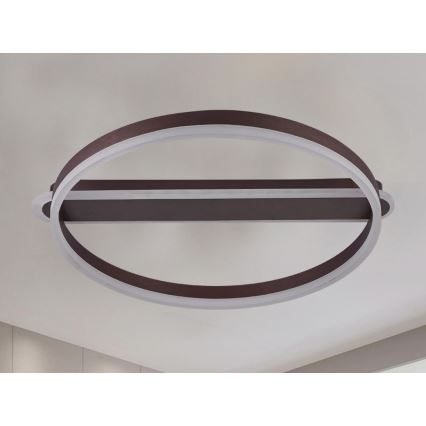 LED dimbar taklampa LED/60W/230V 3000-6500K + fjärrkontroll