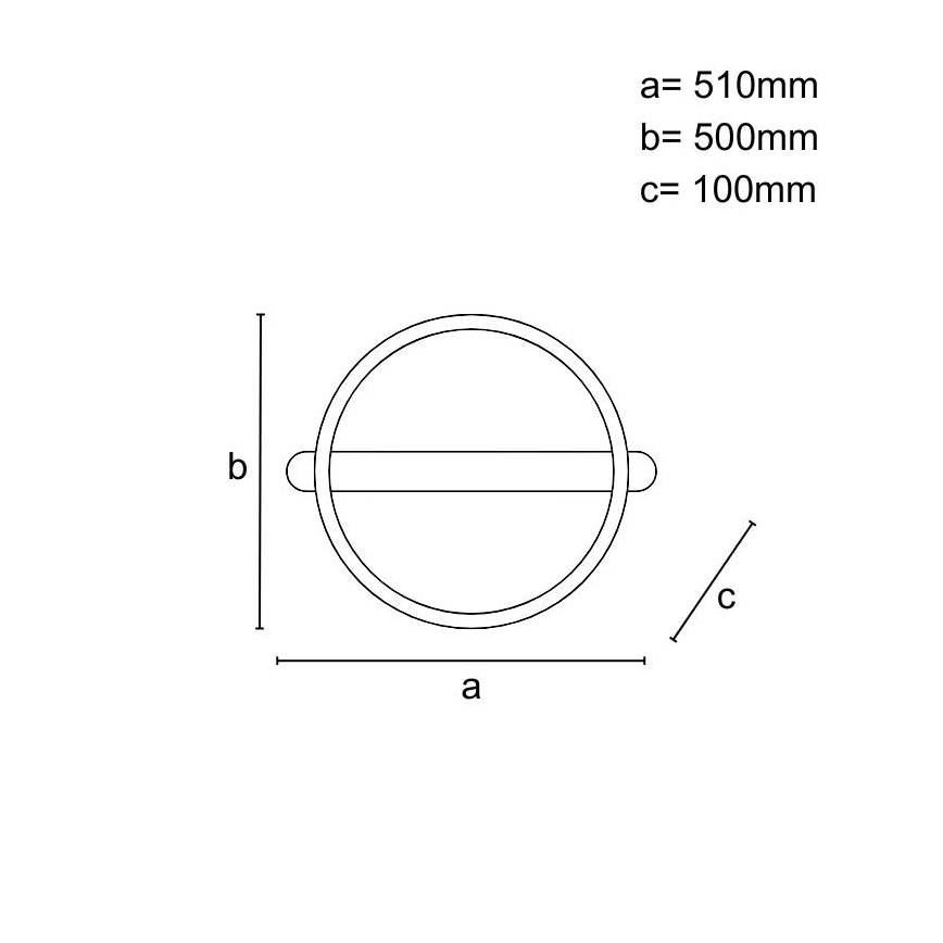 LED dimbar taklampa LED/60W/230V 3000-6500K + fjärrkontroll