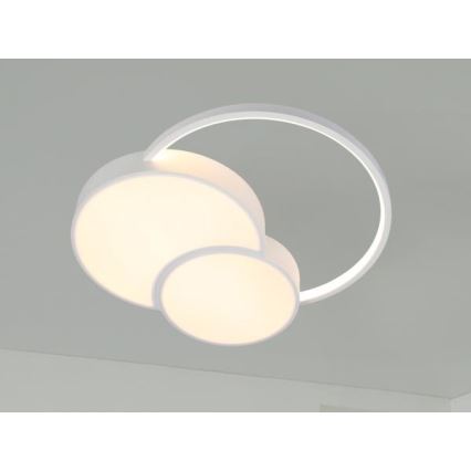 LED Dimbar taklampa LED/60W/230V 3000-6500K vit + fjärrkontroll