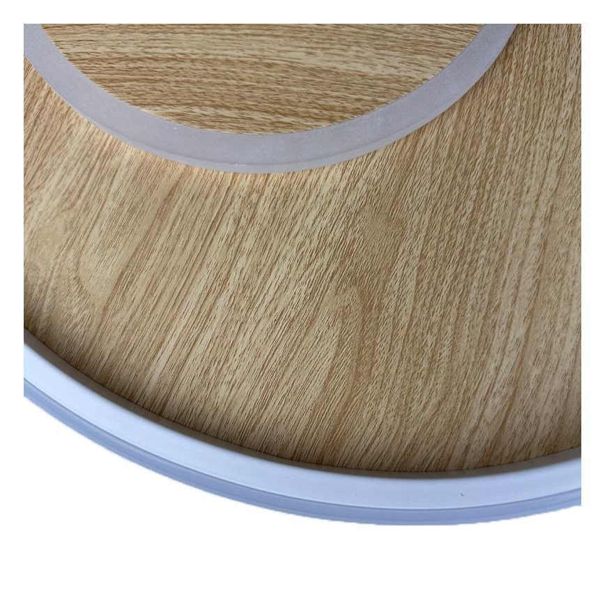 LED Dimbart takarmatur i tak 65W/230V 3000-6500K brun + fjärrkontroll