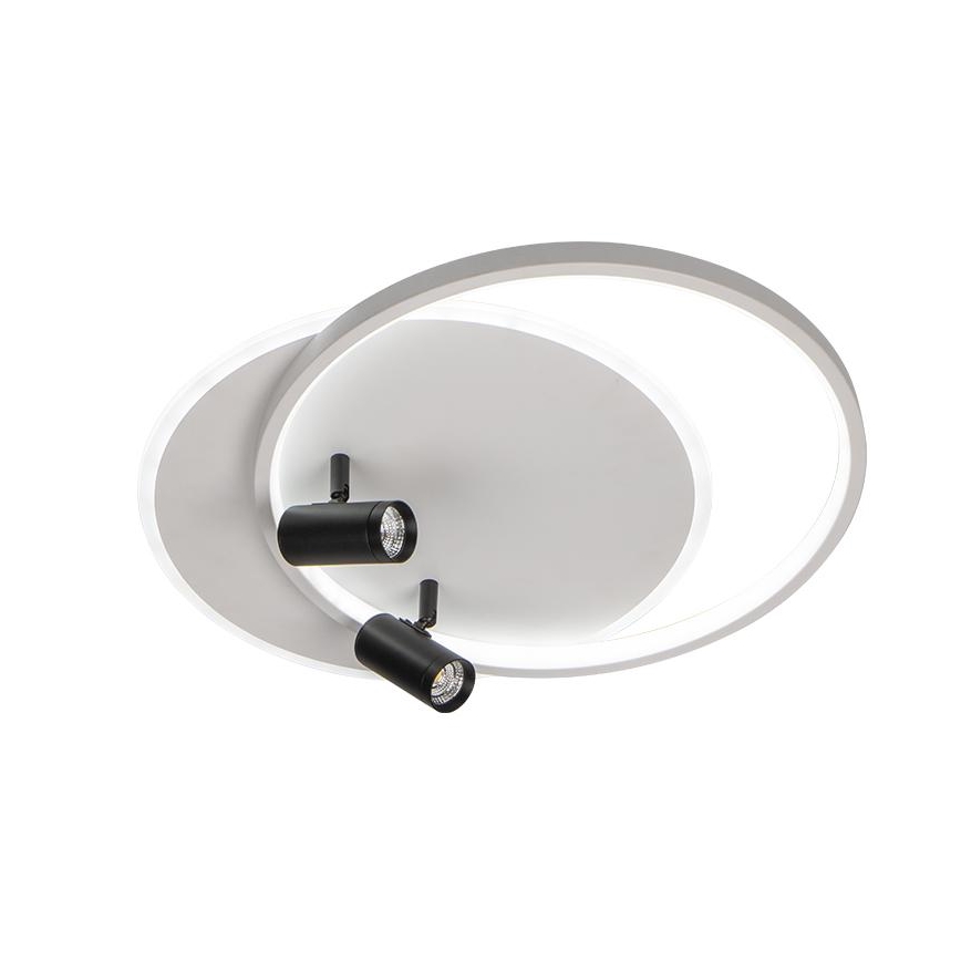 LED Dimbart takarmatur i tak 65W 230V 3000-6500K vit + fjärrkontroll