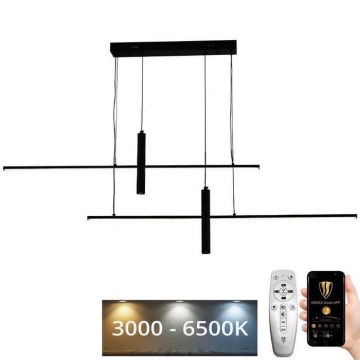 LED dimbar taklampa LED/70W/230V 3000-6500K + fjärrkontroll