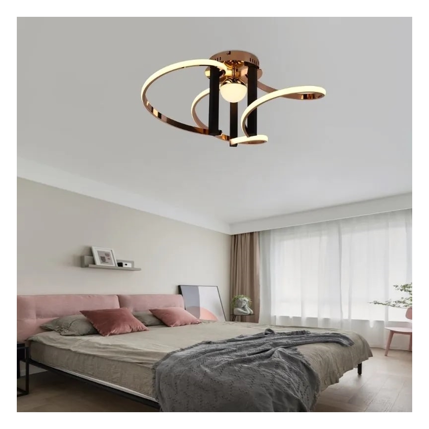 LED Dimbart takmonterat takarmatur LED/70W/230V 3000-6500K + fjärrkontroll