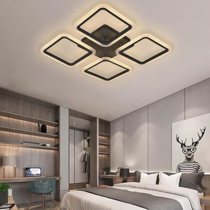 LED Dimbart takmonterat takarmatur LED/70W/230V 3000-6500K + fjärrkontroll