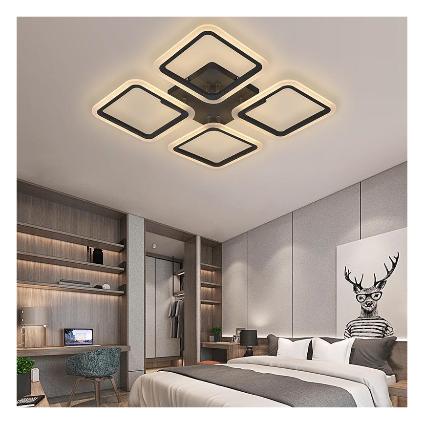 LED Dimbart takmonterat takarmatur LED/70W/230V 3000-6500K + fjärrkontroll