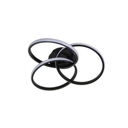 LED Dimbar taklampa LED/70W/230V 3000-6500K svart + fjärrkontroll