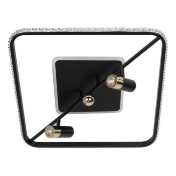 LED Dimbar taklampa LED/70W/230V 3000-6500K svart + fjärrkontroll