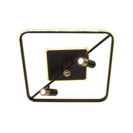 LED Dimbar taklampa LED/70W/230V 3000-6500K svart + fjärrkontroll