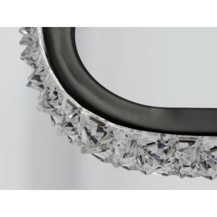 LED Dimbar taklampa LED/70W/230V 3000-6500K svart + fjärrkontroll