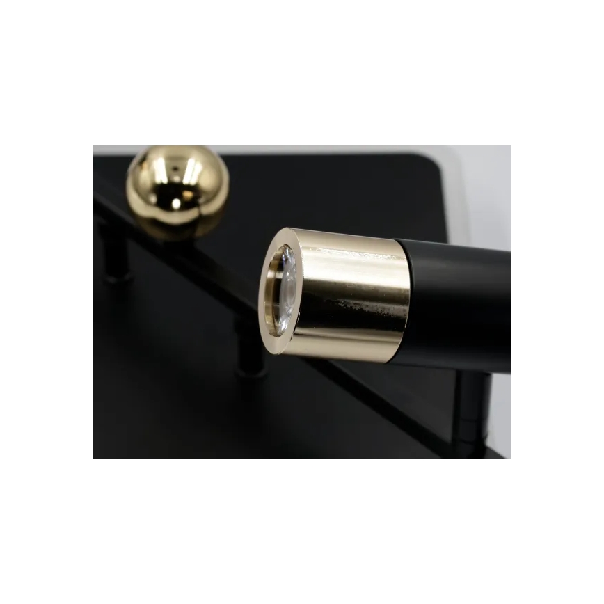 LED Dimbar taklampa LED/70W/230V 3000-6500K svart + fjärrkontroll