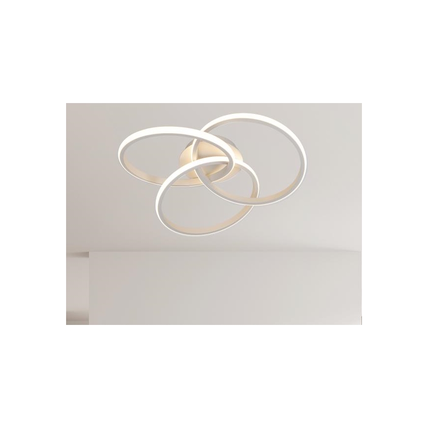 LED Dimbar taklampa LED/70W/230V 3000-6500K vit + fjärrkontroll