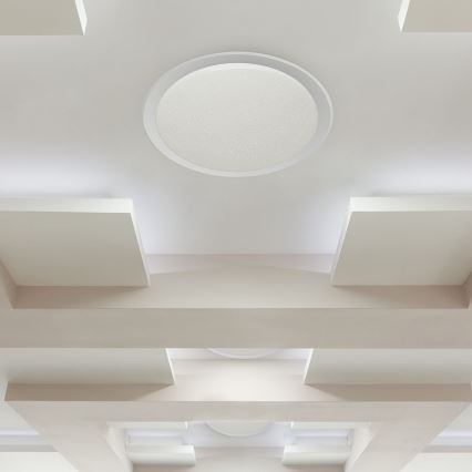 LED Dimbar taklampa LED/72W/230V 3000-6500K diameter 67 cm vit + fjärrkontroll