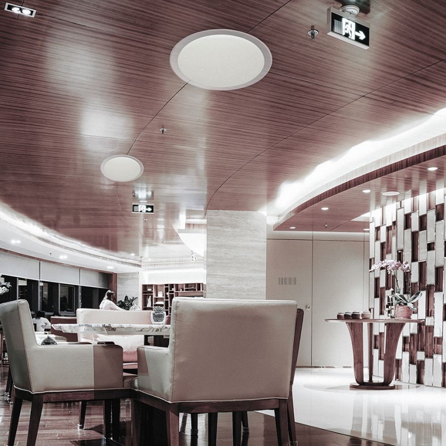 LED Dimbar taklampa LED/72W/230V 3000-6500K diameter 67 cm vit + fjärrkontroll