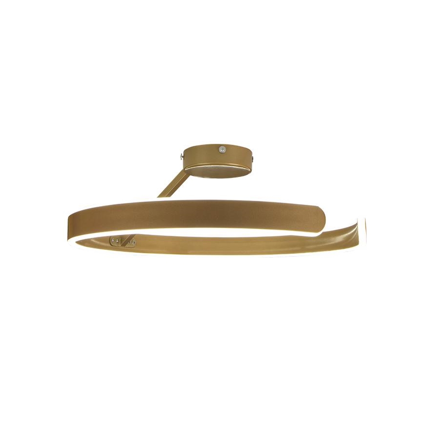 LED Dimbart takmonterat taklampa LED/72W/230V 3000-6500K guld + fjärrkontroll