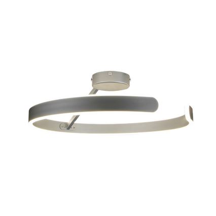 LED Dimbart takmonterat taklampa LED/72W/230V 3000-6500K matt krom + fjärrkontroll