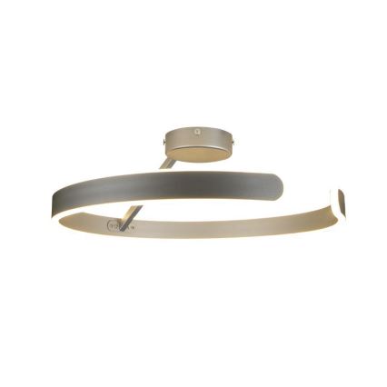 LED Dimbart takmonterat taklampa LED/72W/230V 3000-6500K matt krom + fjärrkontroll