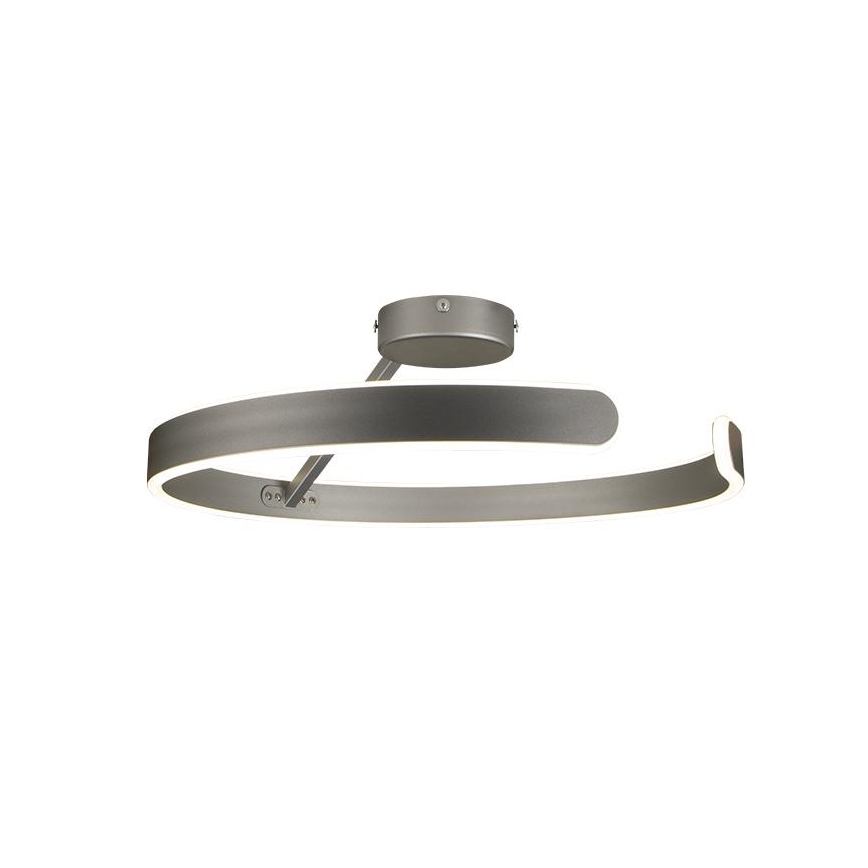 LED Dimbart takmonterat taklampa LED/72W/230V 3000-6500K matt krom + fjärrkontroll