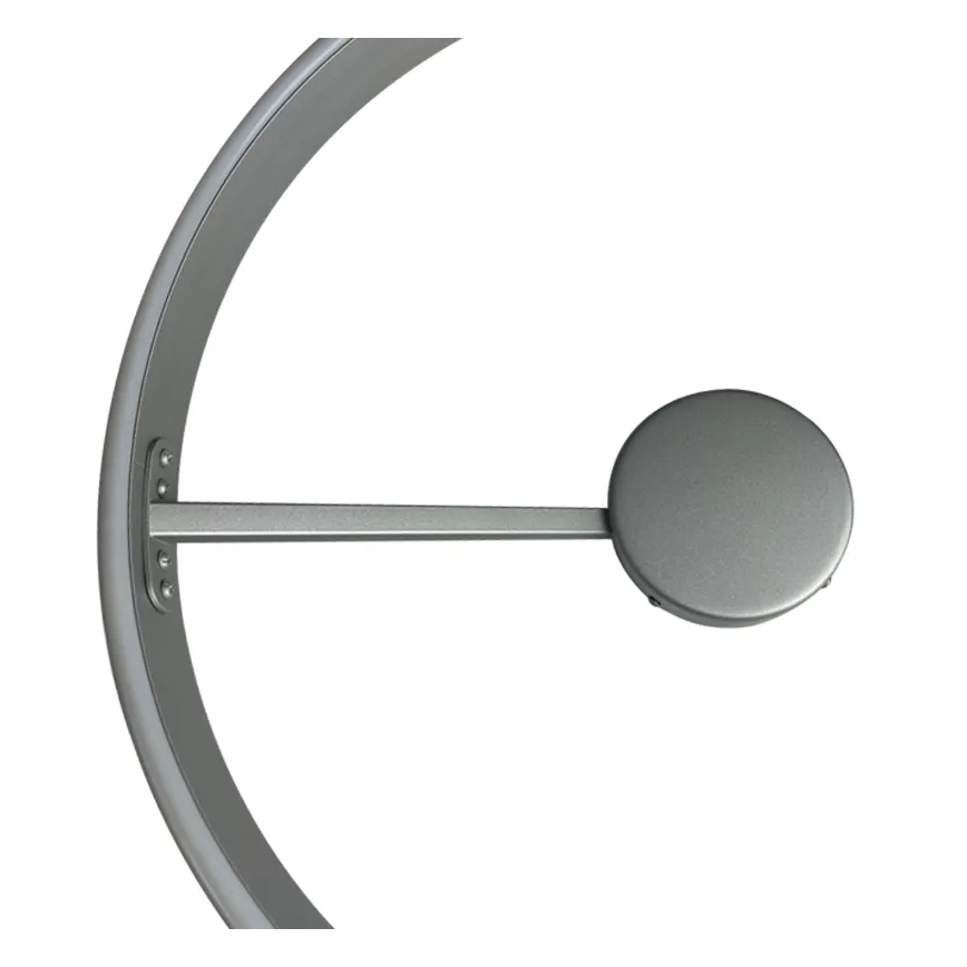 LED Dimbart takmonterat taklampa LED/72W/230V 3000-6500K matt krom + fjärrkontroll