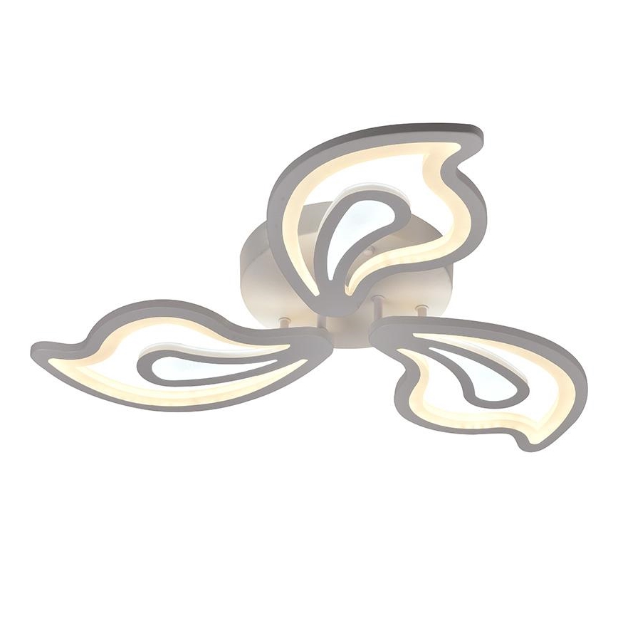 LED Dimbart takmonterat takarmatur LED/75W/230V 3000-6500K + fjärrkontroll