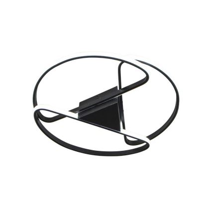LED Dimbart takarmatur i tak 75W/230V 3000-6500K svart + fjärrkontroll