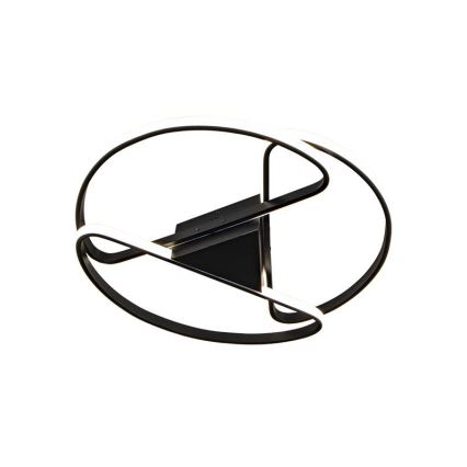 LED Dimbart takarmatur i tak 75W/230V 3000-6500K svart + fjärrkontroll