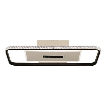 LED Dimbar taklampa LED/75W/230V 3000-6500K vit/svart + fjärrkontroll