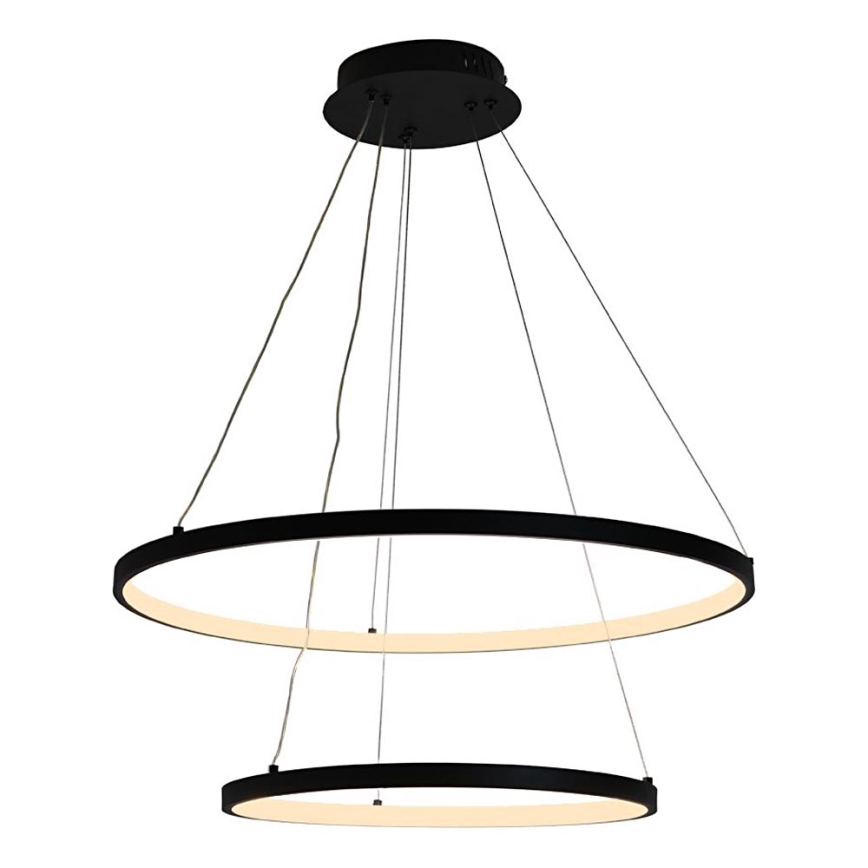 LED Dimbar taklampa LED/75W/230V 3000-6500K Ø 60 cm + fjärrkontroll