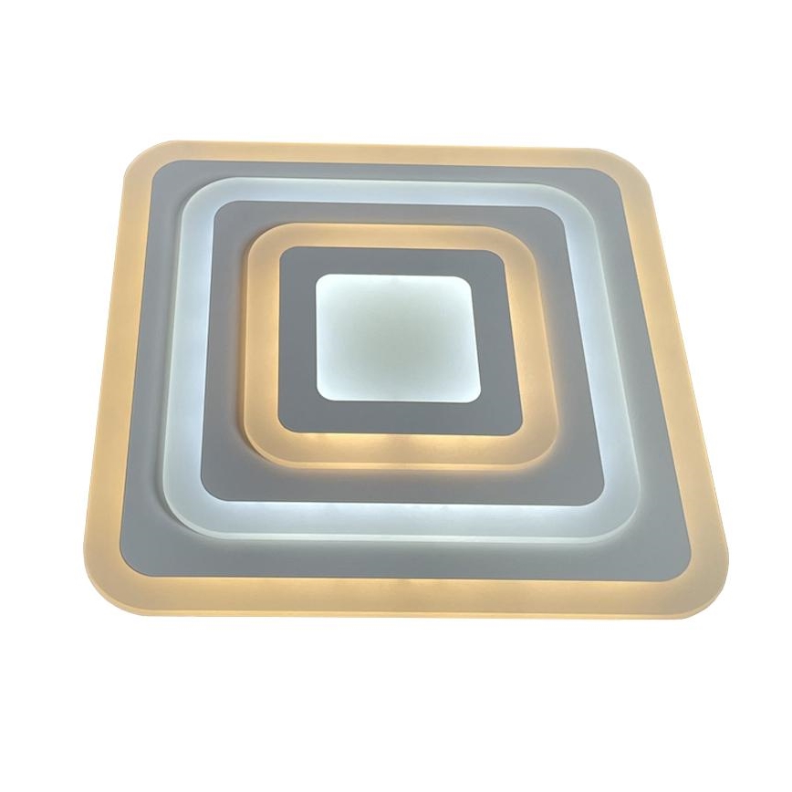 LED Dimbart takarmatur för tak LED/80W/230V 3000-6500K + fjärrkontroll