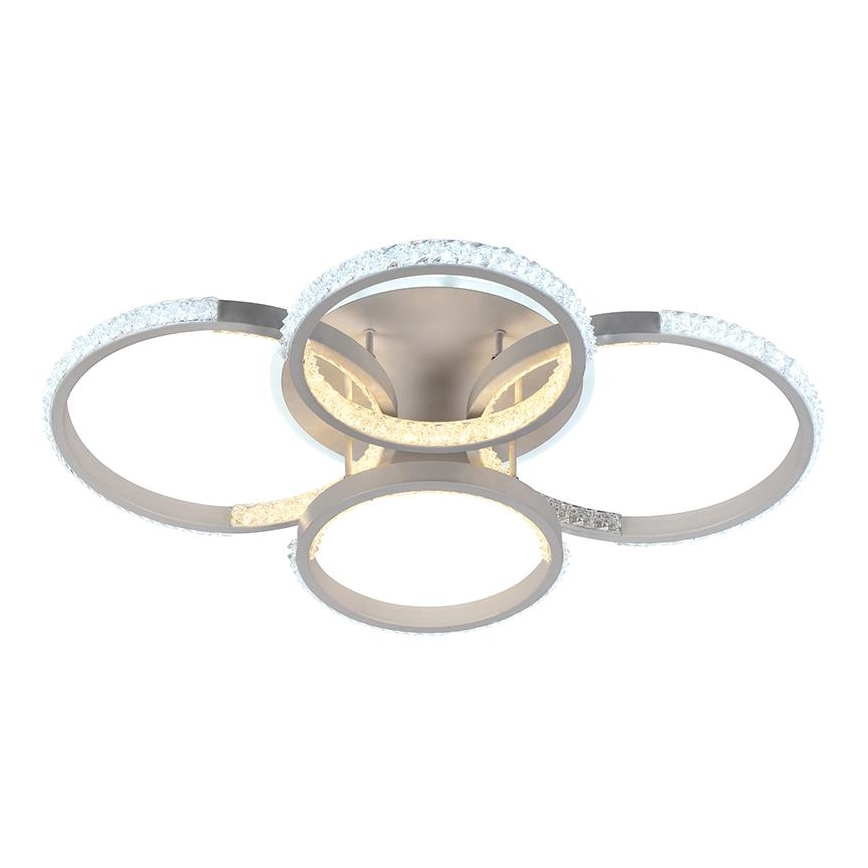 LED Dimbar takmonterad taklampa LED/80W/230V 3000-6500K + fjärrkontroll