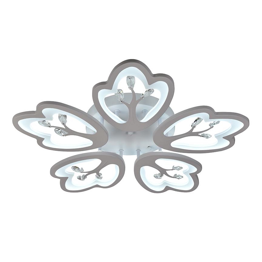 LED Dimbart takmonterat takarmatur LED/80W/230V 3000-6500K + fjärrkontroll