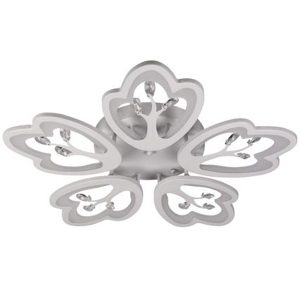 LED Dimbart takmonterat takarmatur LED/80W/230V 3000-6500K + fjärrkontroll