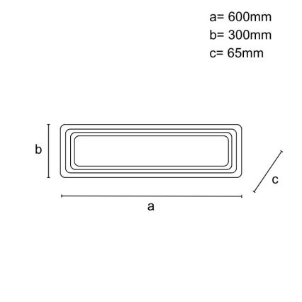 LED Dimbar taklampa LED/85W/230V 3000-6500K + fjärrkontroll