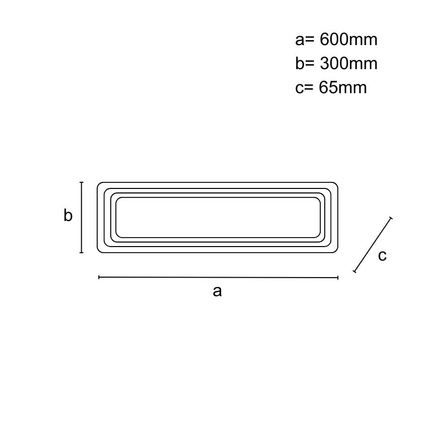 LED Dimbar taklampa LED/85W/230V 3000-6500K + fjärrkontroll