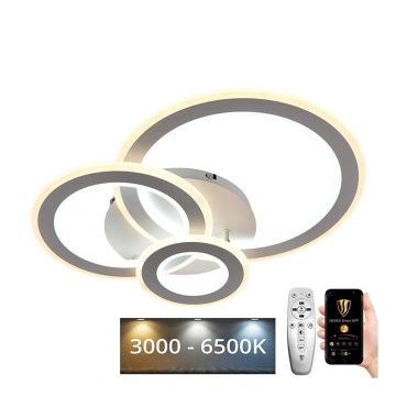 LED Dimbar taklampa LED/90W/230V 3000-6500K + fjärrkontroll