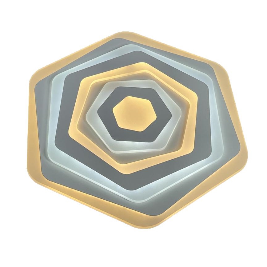 LED Dimbart takarmatur i tak 95W 230V 3000-6500K + fjärrkontroll