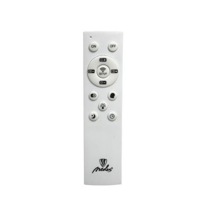 LED Dimbar taklampa LED/95W/230V 3000-6500K vit + fjärrkontroll