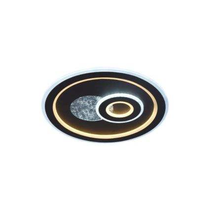 LED Dimbar taklampa LED/95W/230V 3000-6500K svart + fjärrkontroll