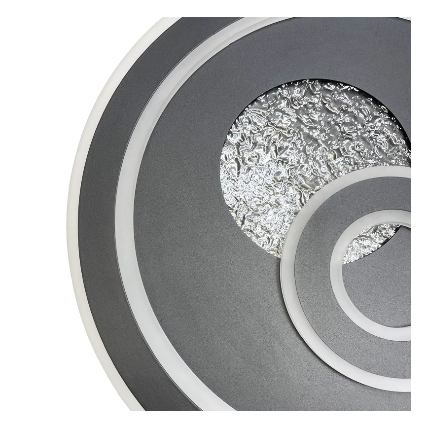 LED Dimbar taklampa LED/95W/230V 3000-6500K svart + fjärrkontroll