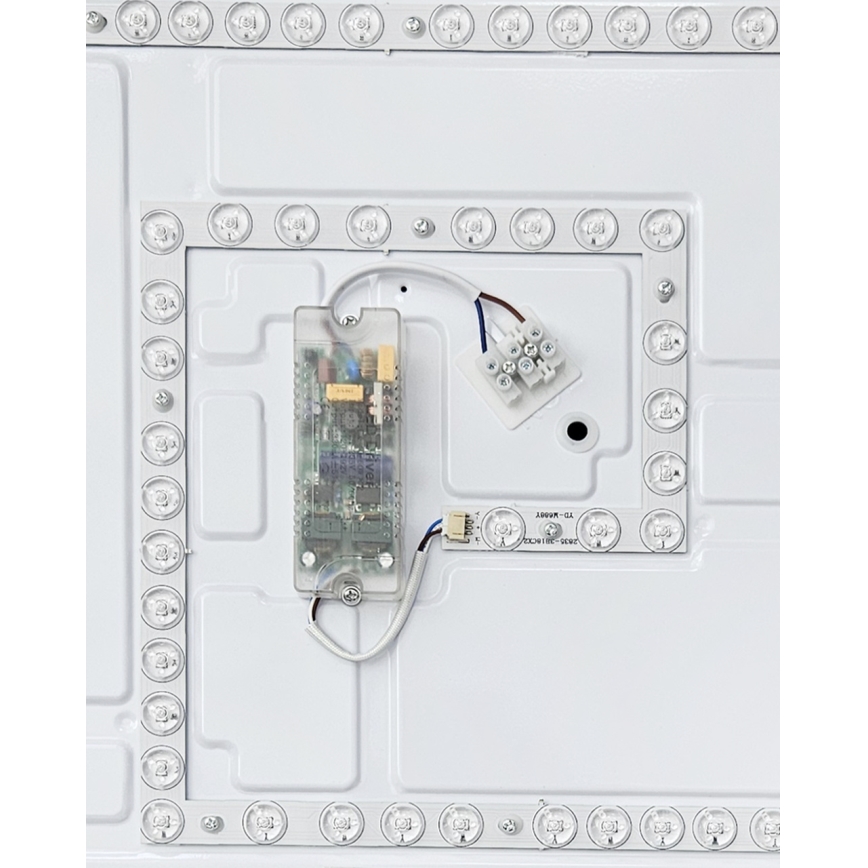 LED Dimbar taklampa MANA LED/60W/230V 2700-6500K 53x53 cm + fjärrkontroll