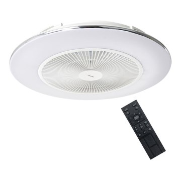 LED Dimbar taklampa med fläkt ARIA LED/38W/230V 3000-6000K vit + fjärrkontroll