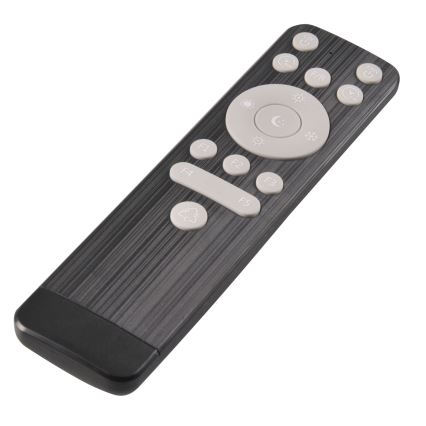 LED Dimbar taklampa med fläkt LED/48W/230V 3000-6500K svart + fjärrkontroll